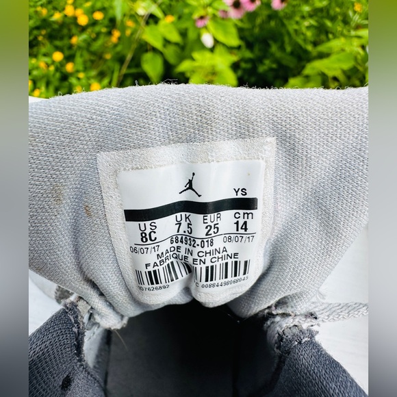 Air Jordan Toddler Shoes Sneaker Size 8 - Picture 8 of 9